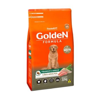 Ração Golden Fórmula para Cães Adultos Sabor Frango e Arroz