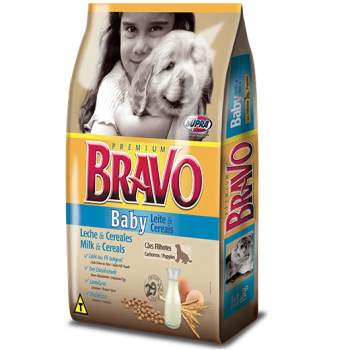 Ração Seca Bravo Baby Leite E Cereais