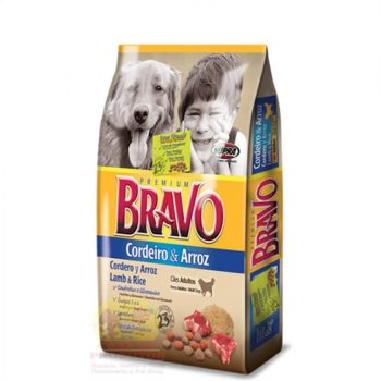 Ração Premium Especial Bravo Adulto Cordeiro e Arroz