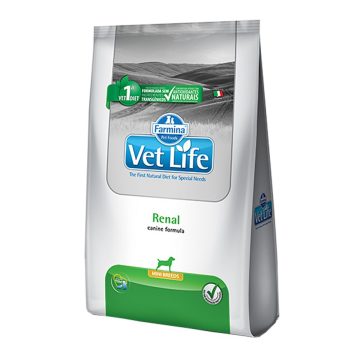 Ração Vet Life Renal Mini para Cães Adultos de Pequeno Porte