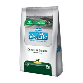 Ração Vet Life para Cães Obesity Et Diabetic Mini