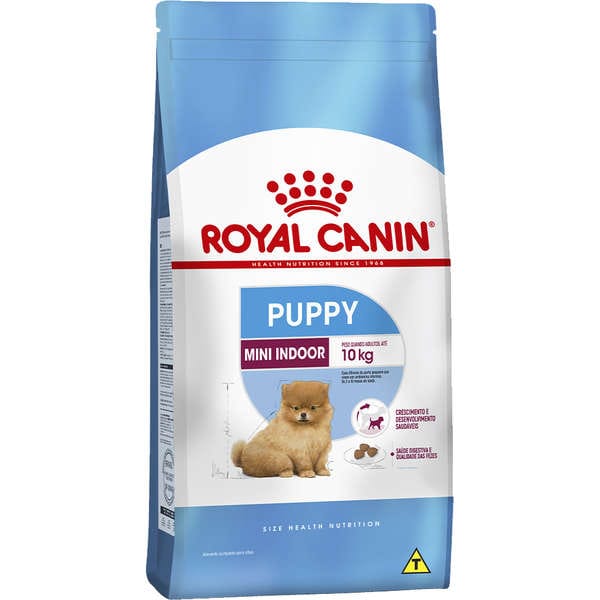 Ração Royal Canin Mini Indoor Junior para Cães Filhotes