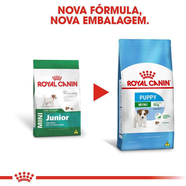 Ração Royal Canin Mini Junior para Cães Filhotes de Raças Pequenas de 2 a 10 Meses de Idade 2 - Descontos Pro Pet Ração Royal Canin Mini Junior para Cães Filhotes de Raças Pequenas de 2 a 10 Meses de Idade - Imagem 2