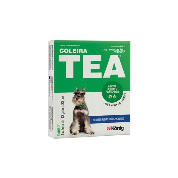 Coleira Antiparasitária Tea Konig para Cães