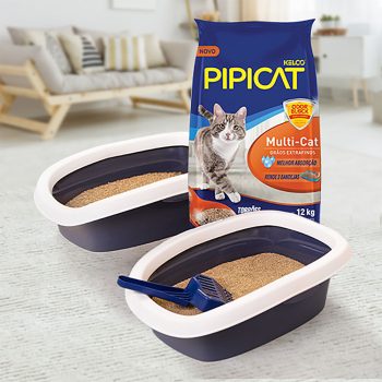 Areia Sanitária Granulada Higiênica Pipicat Multicat